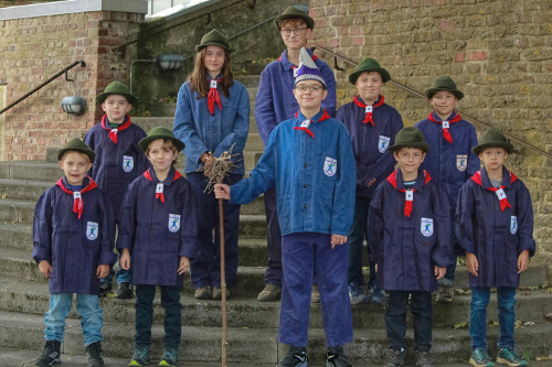 Der Kinderelferrat der KG Schanzeremmele Session 2024/2025